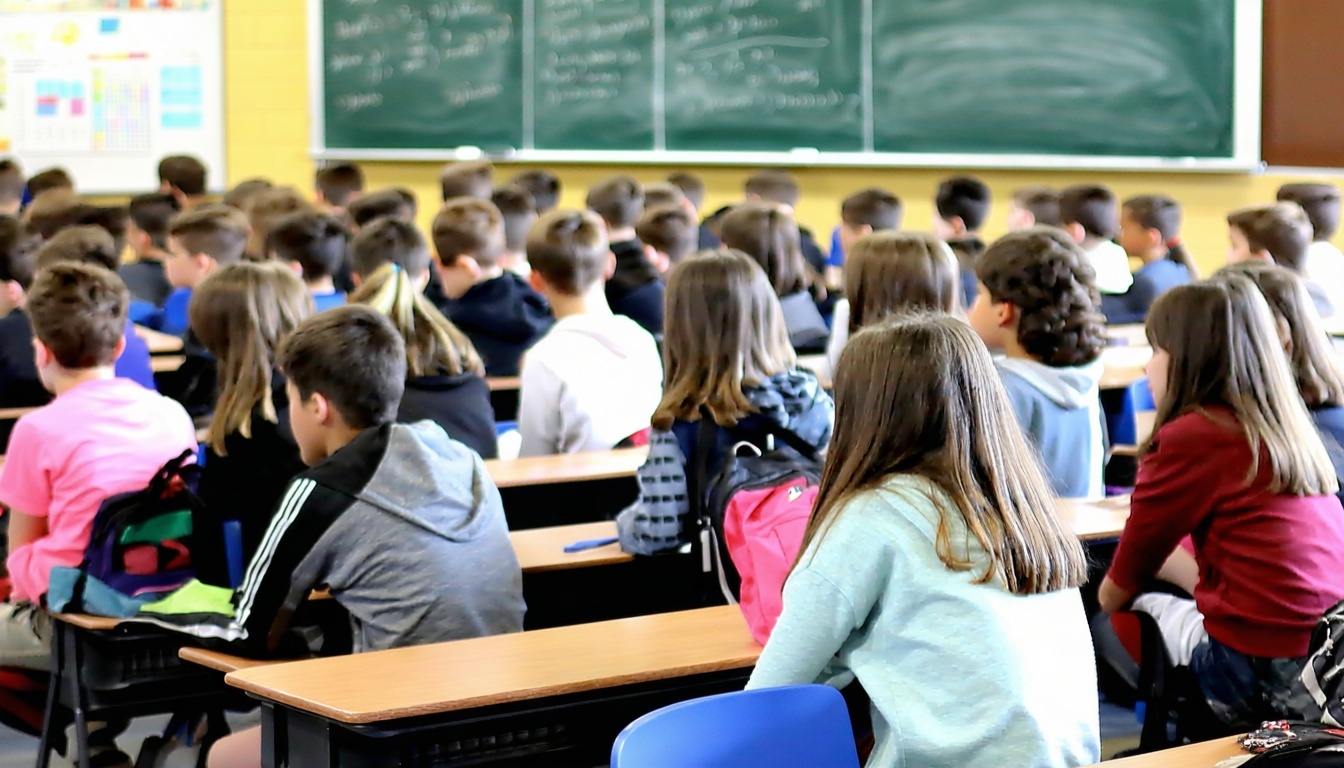 classroom full of students-1